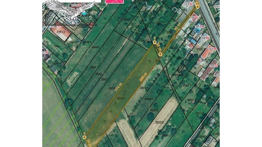 Na predaj pozemok v meste Vranov nad Topľou