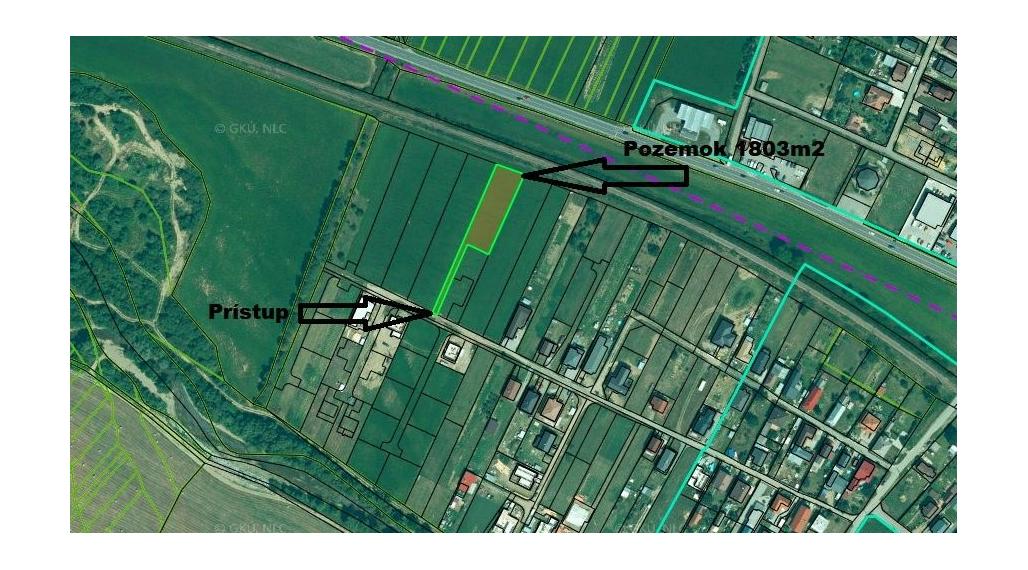EXKLUZÍVNE - na predaj pozemok v obci Červenica pri Sabinove.