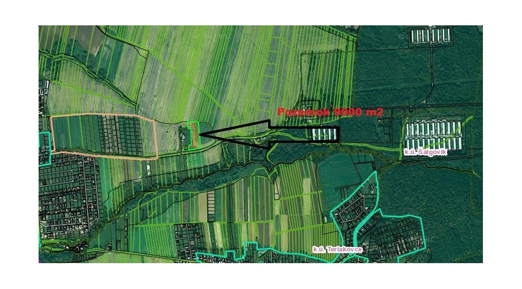 EXKLUZÍVNE - Na predaj pozemok Prešov - časť Šalgovík.