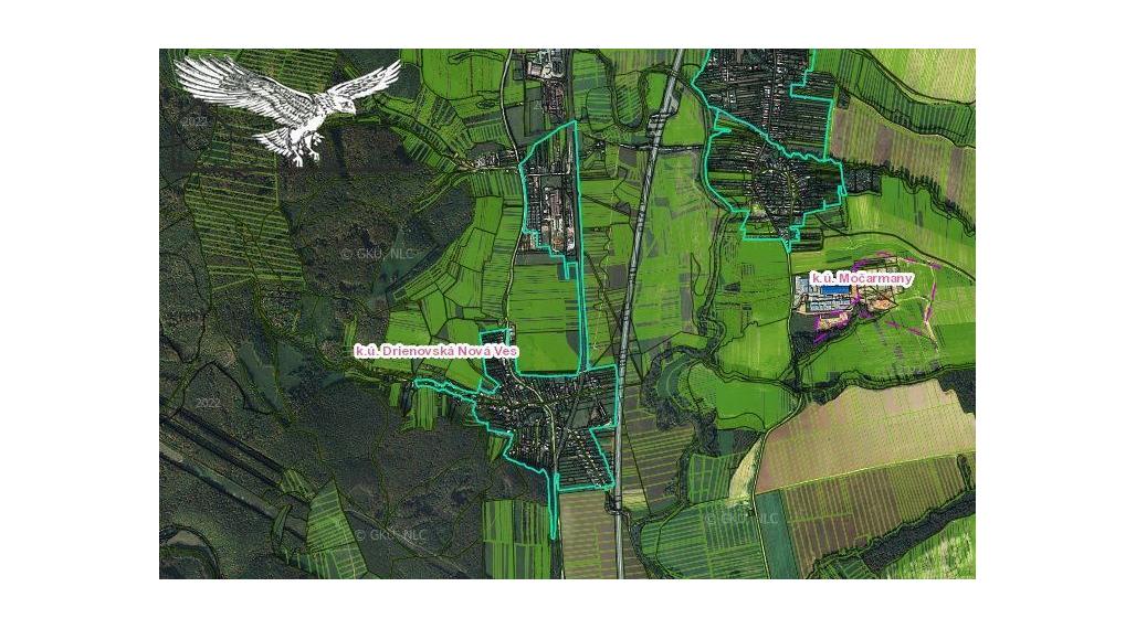 Drienovská Nová Ves - pozemky na predaj