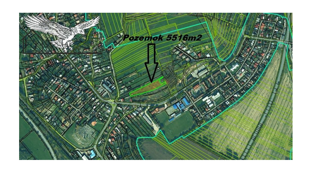 EXKLUZÍVNE - pozemok na predaj vo Vranove nad Topľou.