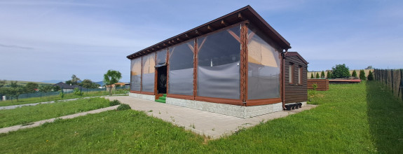 EXKLUZÍVNE - Na predaj 2 stavebné pozemky + mobilný dom v obci Čelovce (okr. Prešov). 