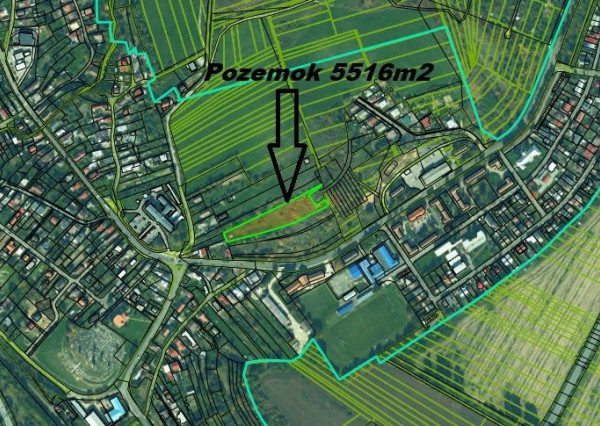 EXKLUZÍVNE - pozemok na predaj vo Vranove nad Topľou.