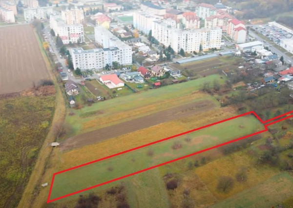 Na predaj pozemok v meste Vranov nad Topľou