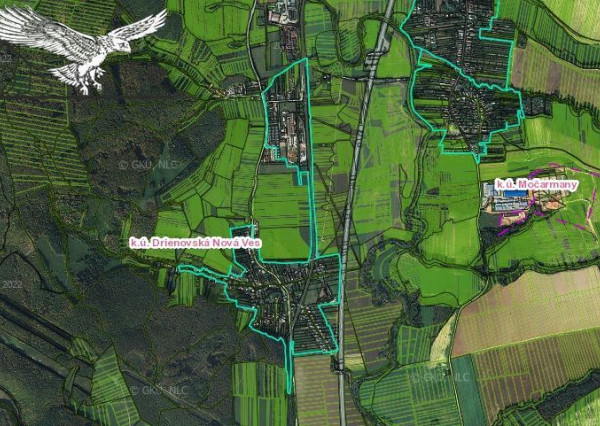 Drienovská Nová Ves - pozemky na predaj