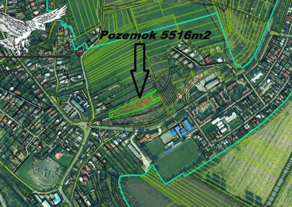 EXKLUZÍVNE - pozemok na predaj vo Vranove nad Topľou.