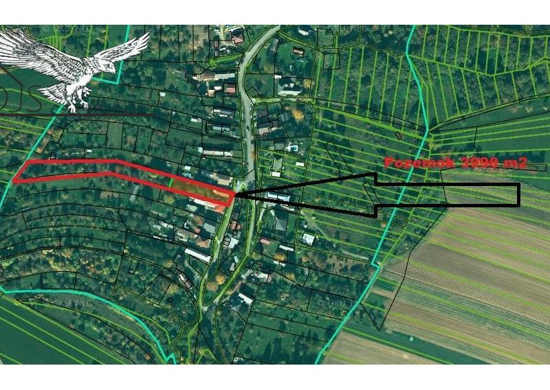 EXKLUZÍVNE - pozemok na predaj v obci Ondrašovce.